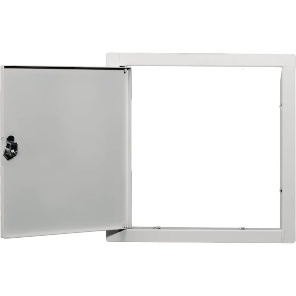 INTERIOR METAL ACCESS PANEL FOR WALLS AND CEILINGS W/ KEYED CYELINDER LOCK